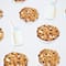 12 Pack: Cookies & Milk Puffy Stickers by Recollections™